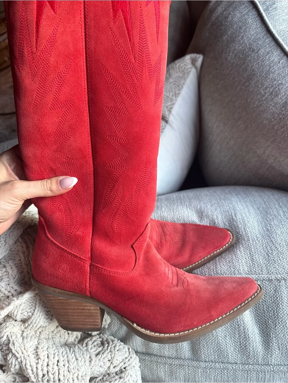 Dingo Red Thunder Road Cowboy Boots